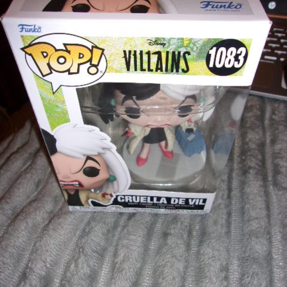 Funko Pop Disney Villains Cruella De Vil # 1083